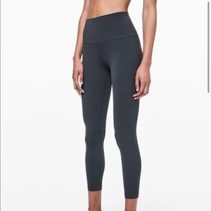Lululemon Melanite size 6 align leggings 25”